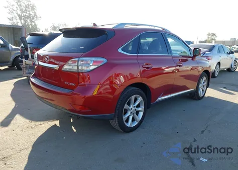 2011 Lexus Rx 350 z USA, uszkodzony, nr VIN JTJZK1BA3B2002830